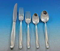 Silver Sculpture by Reed and Barton Sterling Silver Flatware Set Service 70 pcs