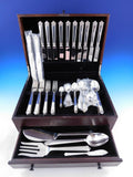 Legend by Fortunoff Italy Sterling Silver Flatware Set 12 Service Dinner 76 pcs