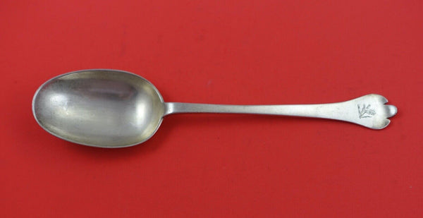 Foxhead by James Robinson English Sterling Silver Vegetable Spoon 9 3/4"