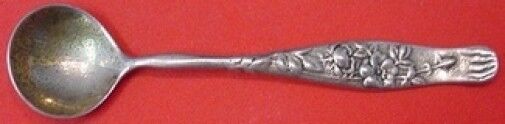 Vine by Tiffany & Co. Sterling Salt Spoon Master Wild Rose Gold Washed 3 5/8"