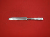 Lap Over Edge Acid Etched by Tiffany Sterling Dessert Knife HHAS w/Cicadas