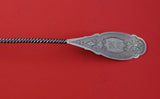 Coin Silver by Hotchkiss & Schreuder Soup Ladle w/ Shell bowl Engine Turned 13"