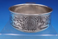 Wm Kerr Sterling Silver Porringer Children of the World Riding Animals (#7346)