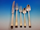 Jae By Vera Wang Sterling Silver Flatware Set for 16 Service 80 Pcs w/ Flannels