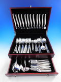 Duo by Christofle Silverplate Flatware Service for 12 Set 77 pieces Dinner