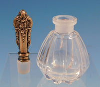 Grande Baroque by Wallace Sterling Silver and Crystal Perfume Bottle (#2258)