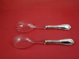 Luigi XV By Greggio Sterling Silver Salad Serving Set HH  9 1/2" New never used