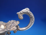 Theodore Starr Sterling Silver Gravy Boat #2510 Footed Applied Flowers (#6933)