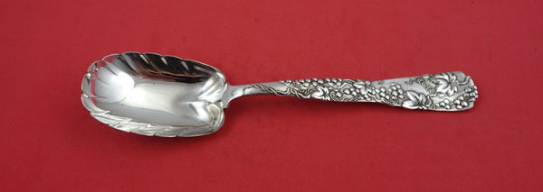 Vine by Tiffany and Co Sterling Berry Spoon leaf shape w/ grape vines 8 3/4"