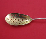 Vine by Tiffany Sterling Silver Olive Spoon Long 8 1/8 GW Squash IN TIFFANY BOOK