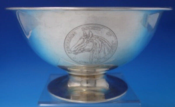 Paul Revere by Robert Jarvie Sterling Silver Serving Bowl Trophy Horse (#5948)