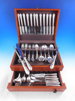 William & Mary by Mappin & Webb Sterling Silver Flatware Set Service 102 pieces