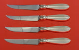 Princess Fuchsia by Frigast Sterling Silver Steak Knife Set 4pc HHWS  Custom