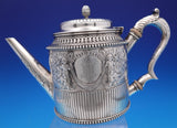 Susannah Brasted English Victorian Sterling Tea Set 6pc (#8990) Fabulous!