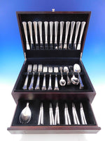 Koldring Arvesolv #5 by Hans Hansen Danish Sterling Silver Flatware Set 73 pcs