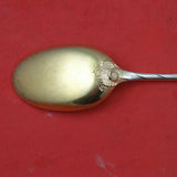 Rocaille by Gebrüder Reiner German 800 Silver Ice Cream Spoon Gold-washed BC