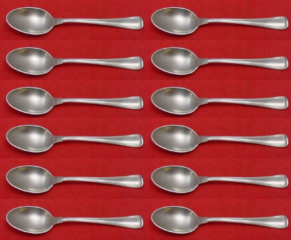 Old French by Gorham Sterling Silver Demitasse Spoon Set 12 pieces 4 1/8"