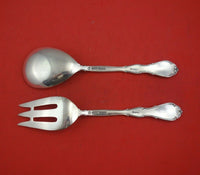 Fontana by Towle Stering Silver Salad Serving Set 2pc All Sterling Original 9"