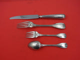 Sceaux By Christofle Sterling Silver Dinner Size Place Setting(s) 4pc
