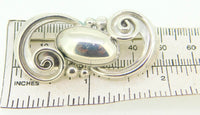 La Paglia Sterling Silver Handwrought Pin #200 (#J4068)