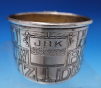 Gorham Sterling Silver Baby Cup w/ GW Alphabet Children Studying #W6-21 (#7533)