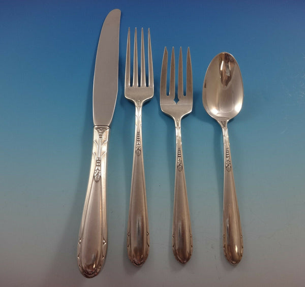 Heiress by Oneida Sterling Silver Flatware Set For 8 Service 36 Pieces