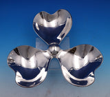 Clover by GIM Mexican Sterling Silver Serving Tray Triple 3" x 12" (#8317)