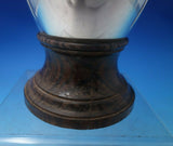 Risler French Sterling Silver Trophy Mahogany Base 7 1/4" x 4 1/2" (#5821)