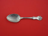 English Victorian Sterling Silver Berry Spoon Shell Bowl London 1836 8 1/2"