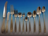 Wedgwood by International Sterling Silver Flatware Service Dinner Set 140 Pieces