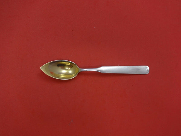 Christina by Gorham Sterling Silver Grapefruit Spoon Gold Washed Original 6"