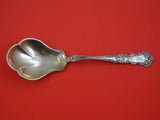 Pansy by International Sterling Silver Berry Spoon scalloped bowl 8 3/4"