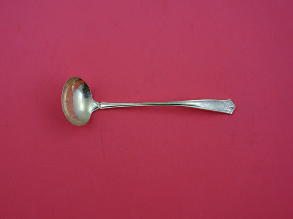 Winthrop by Tiffany & Co. Sterling Silver Sauce Cream Ladle Vermeil Gold 7"