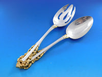 Medici Golden Accent by Gorham Sterling Silver Flatware Set 12 Service 66 Pieces