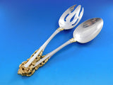 Medici Golden Accent by Gorham Sterling Silver Flatware Set 12 Service 66 Pieces