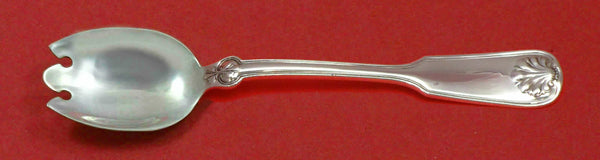 Shell and Thread by Tiffany and Co Sterling Silver Ice Cream Dessert Fork Custom