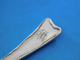 Lap Over Acid Etched Tiffany Sterling Silver Sherbet Spoon Pinched Cricket 5 1/2