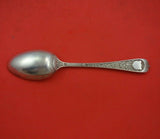 Elkington English Victorian Sterling Silver Teaspoon with Figural Woman 5 1/2"