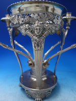 English Georgian Sterling Silver Epergne London 1812 Art Nouveau Women (#6127)