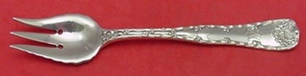 Wave Edge by Tiffany and Co Sterling Pastry Fork 3-Tine 2-Hole Fluted 6 1/2"