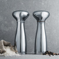 Alfredo by Georg Jensen Stainless Steel Salt & Pepper Shaker Set - Vtg NOS