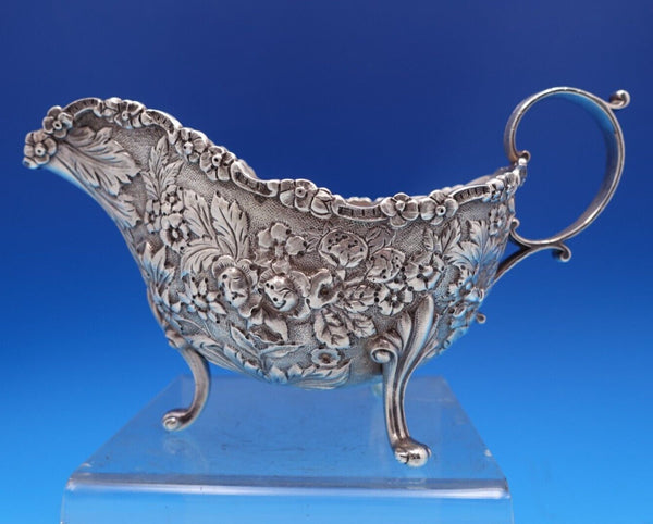 Repousse by Kirk Sterling Silver Gravy Boat 925/1000 5" x 8" 11.7 ozt. (#8026)