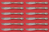 Violet by Wallace Sterling Butter Spreader HH Modern Set 12 pcs 6 3/8"