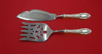 King Richard by Towle Sterling Silver Fish Serving Set 2 Piece Custom Made HHWS