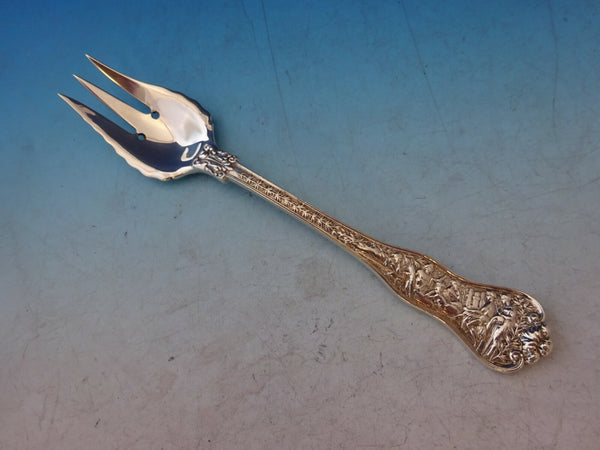 Olympian by Tiffany and Co Sterling Silver Salad Fork 3-Tine 2-Hole Ruffled