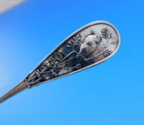 Japanese by Tiffany and Co Sterling Silver Sauce Ladle Double Spout 7 1/4"