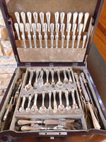 Hepplewhite Eng by Reed & Barton Sterling Silver Flatware Set Service 297 Pieces