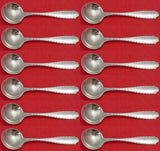 Marquise by Tiffany and Co Sterling Silver Bouillon Soup Spoon Set 12 pcs 5 3/8"