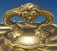 New Vintage by Durgin Sterling Silver Vegetable Dish Covered Detach Handle #0477