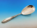 Esteval by Buccellati Italy Sterling Silver Vegetable Serving Spoon 11 3/8"